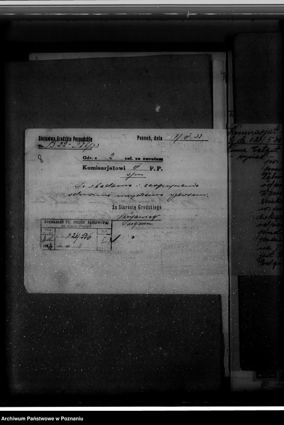 Obraz 12 z jednostki ""Meducofil" wytwórnia catgutu Firma F. Bykowskiego Poznań /zatwierdzenie zakładu/"