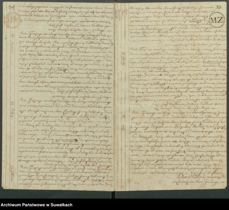 image.from.unit.number "Akta Urodzenia Stanu Cywilnego od pierwszego Maja Roku 1809 Gminy Kaletnickiey"