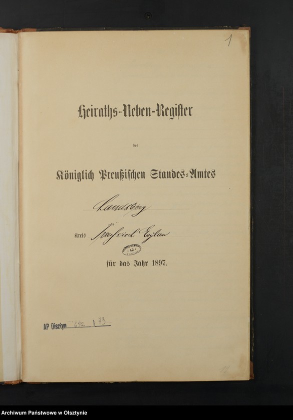 image.from.unit.number "Heiraths-Neben-Register Nr 1 - 13"