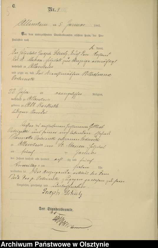 image.from.unit.number "Sterbe-Haupt-Register Nr 1 - 395"