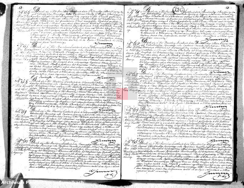 Obraz 9 z jednostki "Księga Duplikat Urodzonych Umarłych i Zaślubionych Parafii Liszkowskiey; w Obwodzie Seyneńskim Gub. Augustowskiey z Roku 1841"