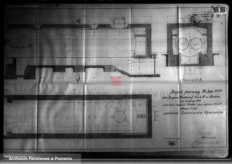 Obraz 14 z jednostki "Cukrownia Opalenica Spółka Akcyjna, pow. N. Tomyśl nr woj. 1595"