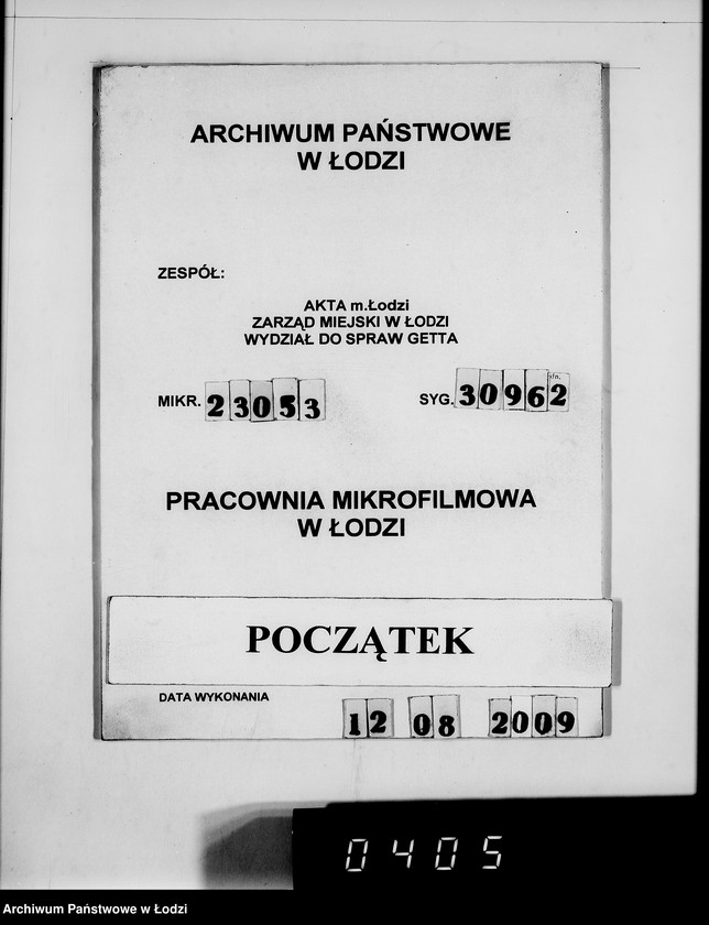 Obraz 1 z jednostki "Aufträge 22520-23089. Wehrmacht"