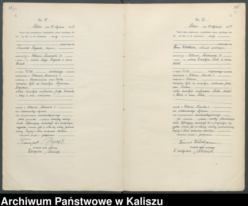 Obraz 10 z jednostki "[Księga zgonów]"