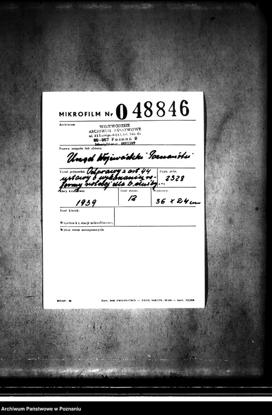 image.from.unit.number "Odprawy z art. 44 ustawy o wykonaniu reformy rolnej dla byłej służby folwarcznej z majątku państwowego Czołowo powiatu kaliskiego"