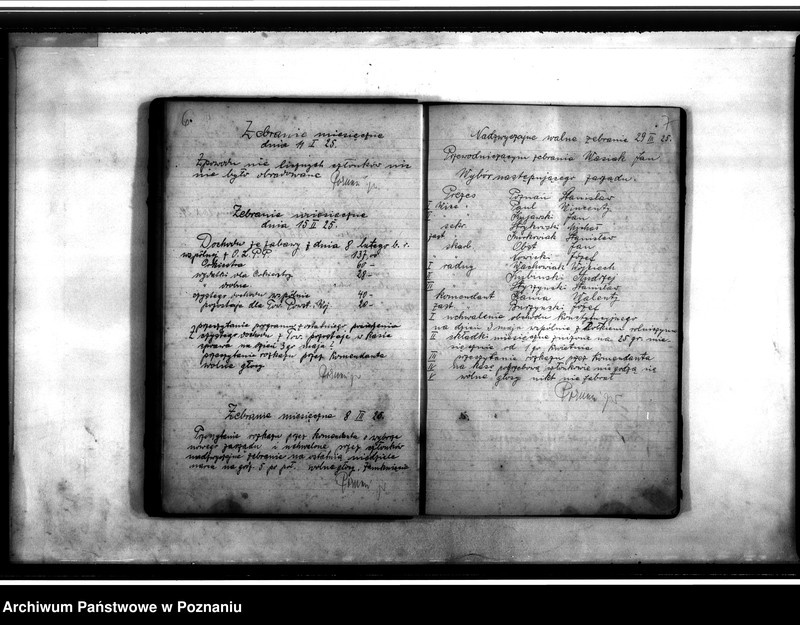 Obraz 7 z jednostki "Protokoły zebrań Towarzystwa Powstańców i Wojaków w Długiej Goślinie"