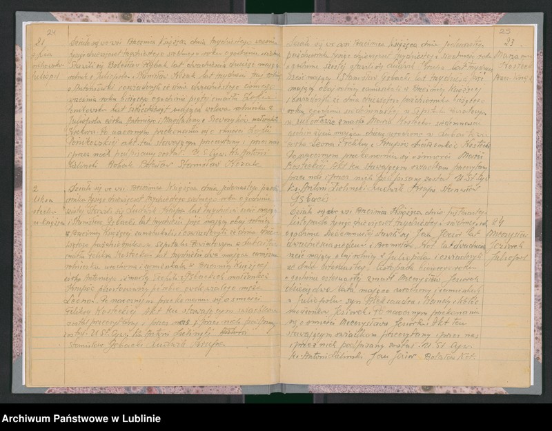 image.from.unit.number "Księga małżeństw i zgonów"