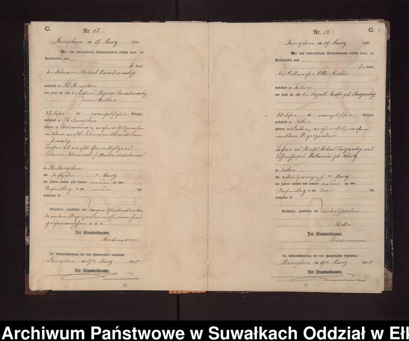 image.from.unit.number "Sterbe-Neben-Register des Preussischen Standes-Amtes Gr. Konopken Kreis Loetzen"