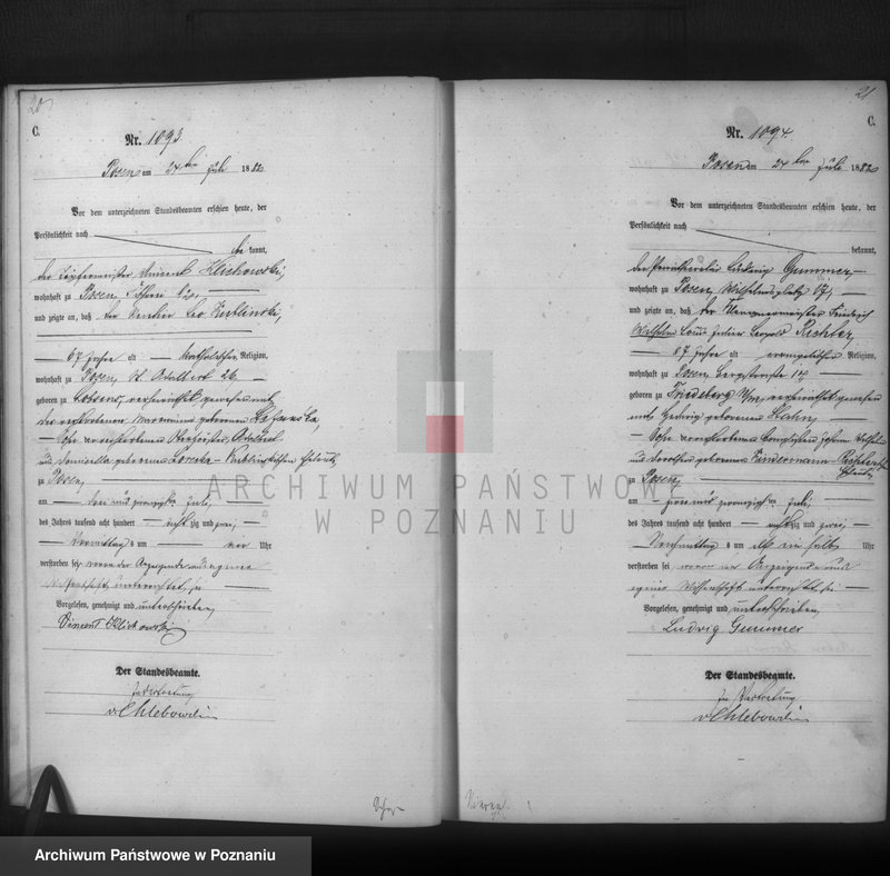 Obraz 12 z jednostki "Księga zgonów t. III"