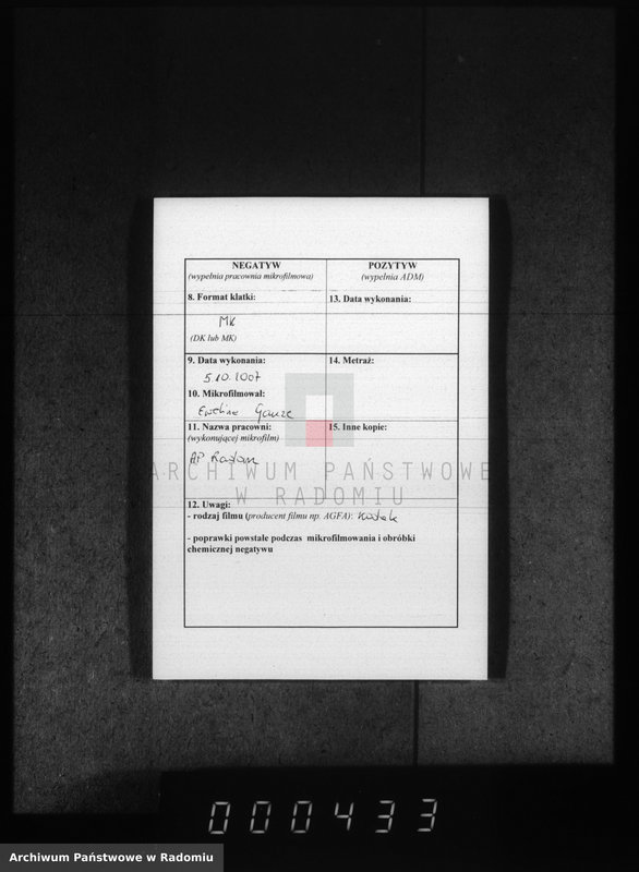 image.from.unit.number "[Duplikat akt urodzonych, zaślubionych i zmarłych parafii Grabowiec za 1883 r.]"