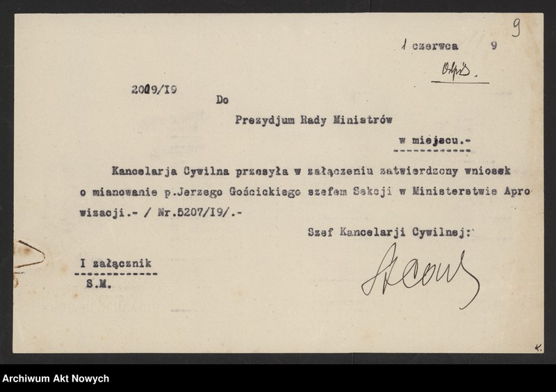image.from.unit.number "Nominacje i dymisje w Ministerstwie Aprowizacji"