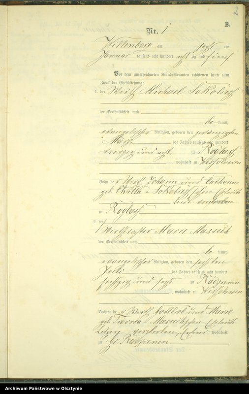 image.from.unit.number "Heiraths-Neben-Register Nr 1 - 53"