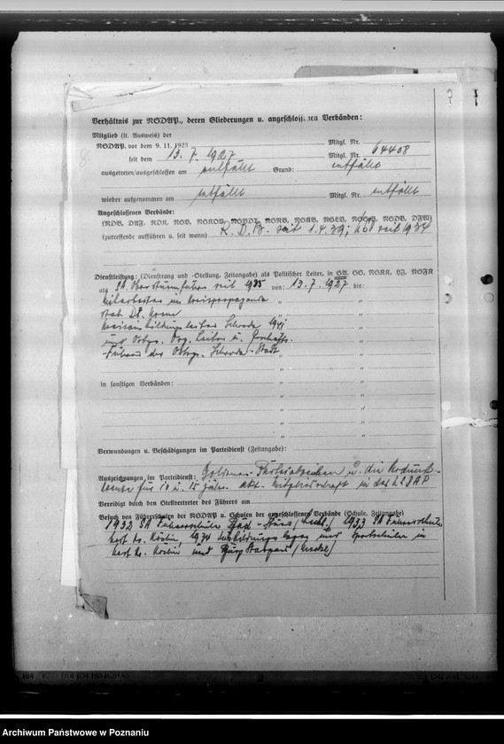 Obraz 12 z jednostki "Mätzig, Werner - inspektor miejski"