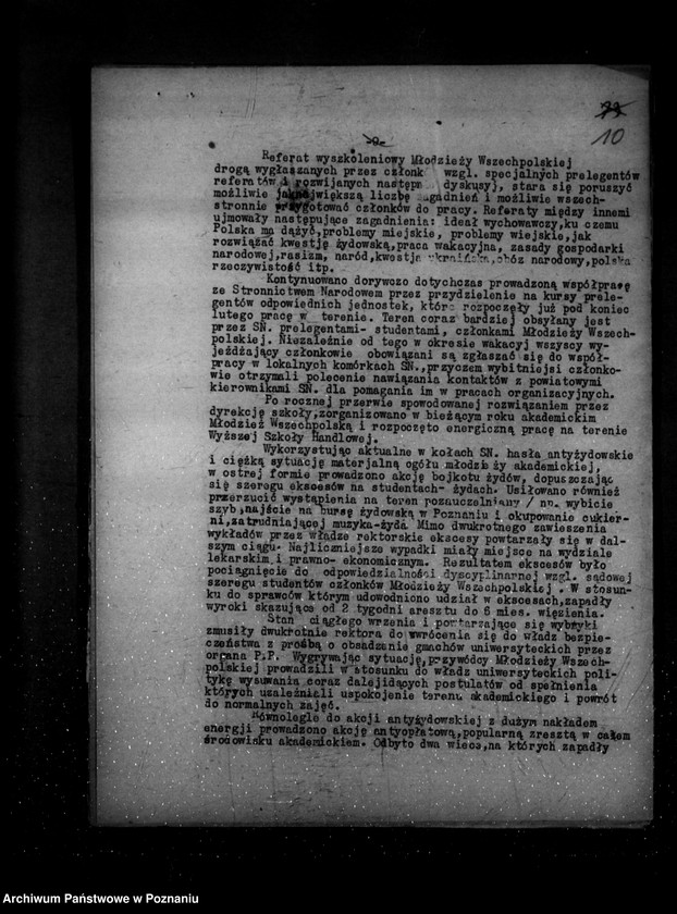 Obraz 14 z jednostki "Sprawozdania półroczne z życia polskich legalnych stowarzyszeń i związków za okres od 1.X.1935 r. do 31.III.1936 r. i od 1.IV.1936 r. do 30.IX.1936 r."
