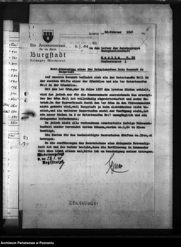 Obraz 10 z jednostki "Gaswerk - Burgstadt (Kórnik)"