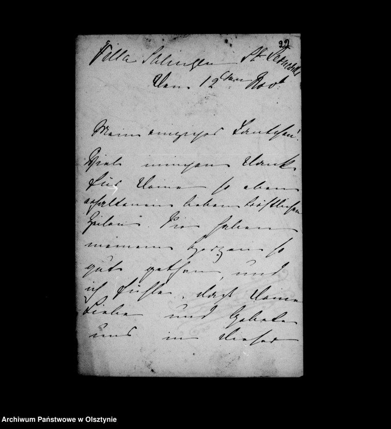 image.from.unit.number "/Fragmente v. Briefen der Violet Swiney, geb. Gfin Schlippenbach aus Sallingen England an Anna Gfin Lehndorff geb. Hahn/"