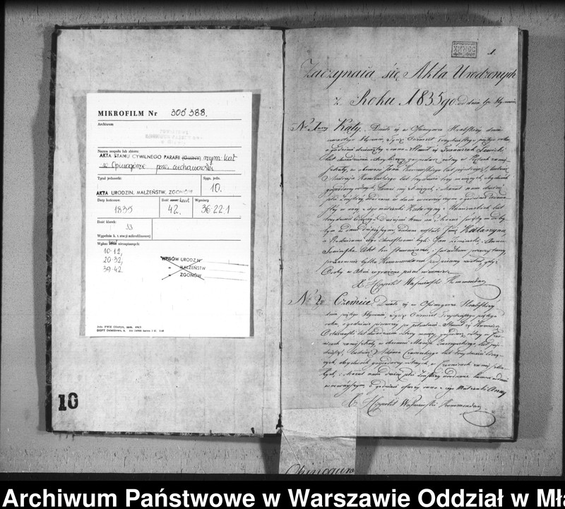 image.from.unit.number "Akta urodzin, małżeństw i zgonów"