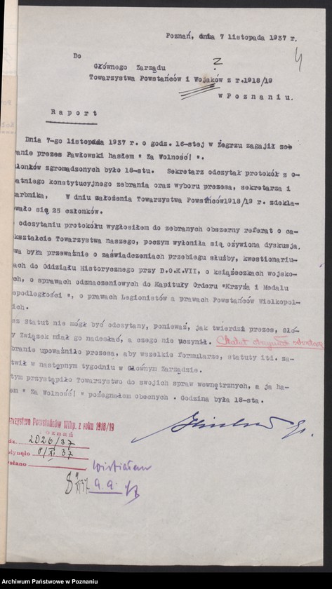 Obraz 6 z jednostki "Żegrze, powiat Poznań - akta koła."