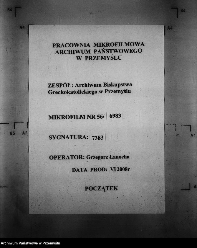 image.from.unit.number "[Kopie ksiąg metrykalnych parafii Milik z filią Andrzejówka (dekanat Muszyna)]"