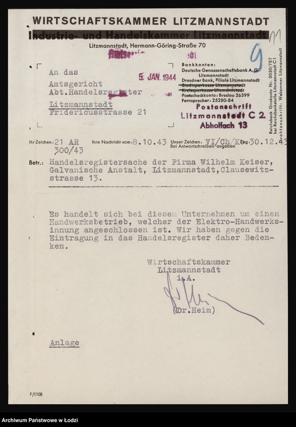 Obraz 13 z jednostki "Wilhelm Keiser"