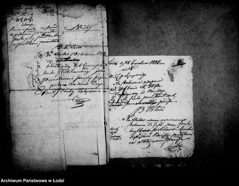 Obraz 8 z jednostki "Akta tyczące się egzekwowania należytości pocztowych"