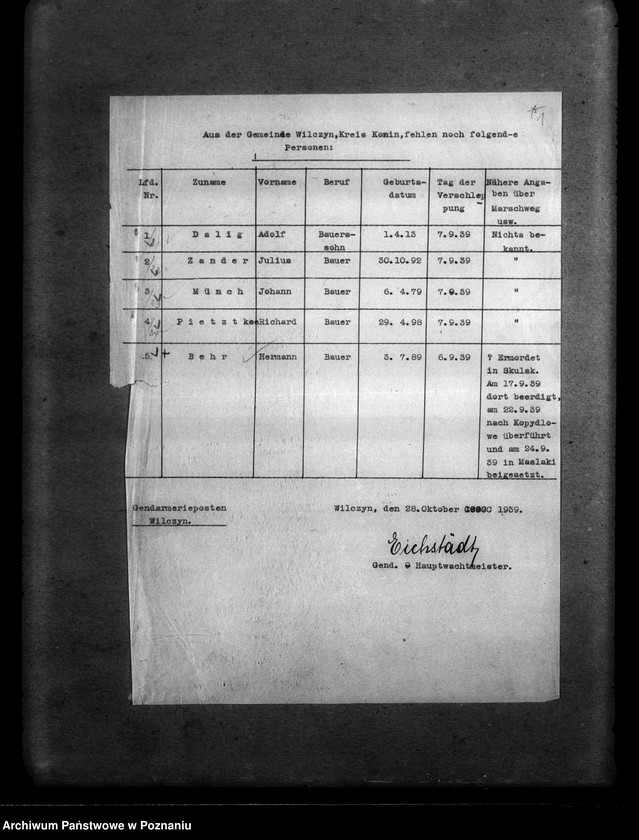 Obraz 5 z jednostki "Amtliche Meldungen Kreis Konin"