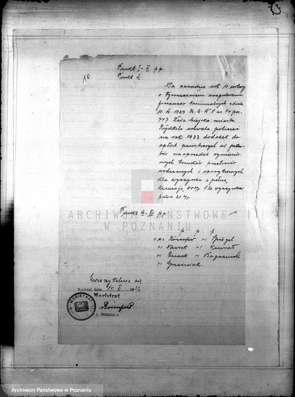 Obraz 15 z jednostki "Daniny Komunalne miasta Rychwał"