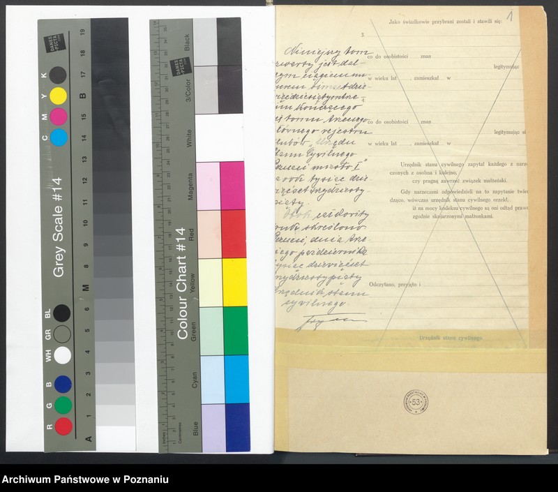 Obraz 3 z jednostki "Księga miejscowa małżeństw tom IV [Rejestr główny małżeństw]"