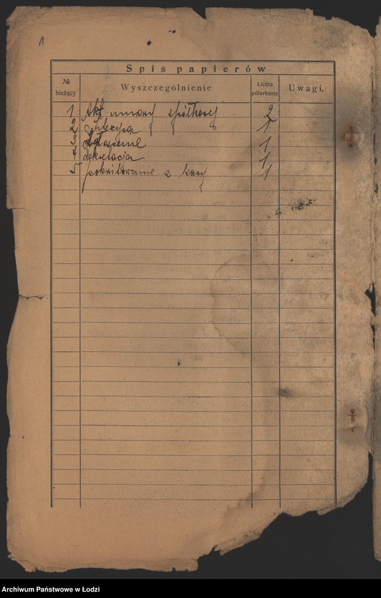 Obraz 3 z jednostki "„Dom Handlowy Frydberg, Kac i s-ka” prowadzenie handlu różnej branży"