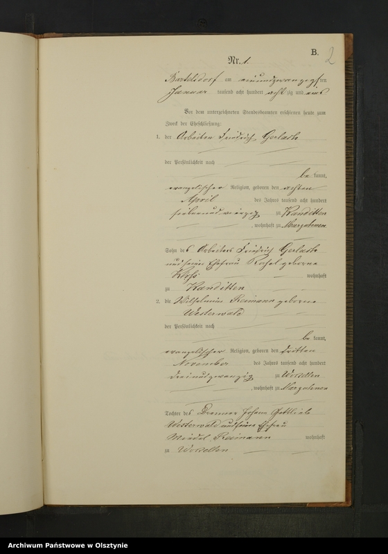 image.from.unit.number "Heiraths-Neben-Register Nr 1 - 13"