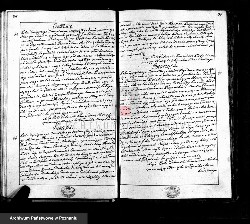 image.from.unit.number "Księga urodzonych, małżeństw i zmarłych"