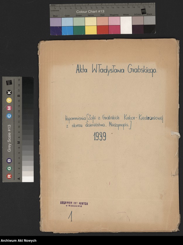 Obraz 2 z jednostki "Wspomnienia [Zofii z Grabskich Kirkor - Kiedroniowej z okresu dzieciństwa]."