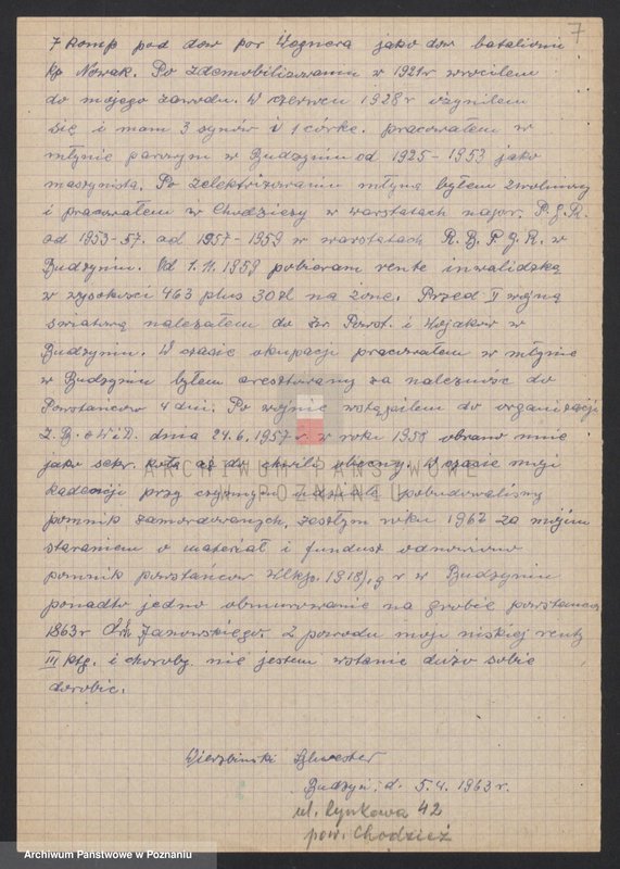 Obraz 18 z jednostki "Życiorysy powstańców wielkopolskich: W - tom lV /Wielobiński Jan - Witczak Marcin/."