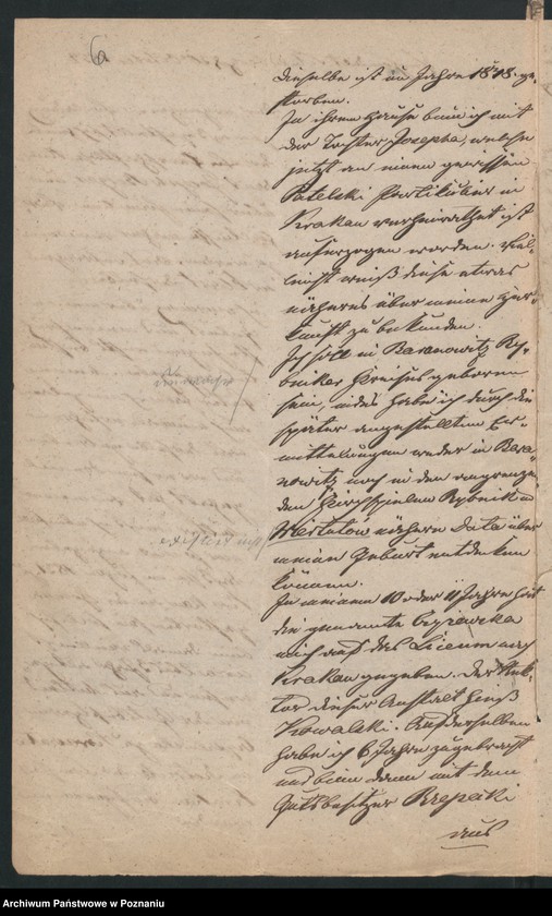 Obraz 9 z jednostki "A. betr. die Feststellung der Heimatsverhältnisse des Josef Berger aus Grembanin geboren in Baranowitz , Kreis Rybnik"