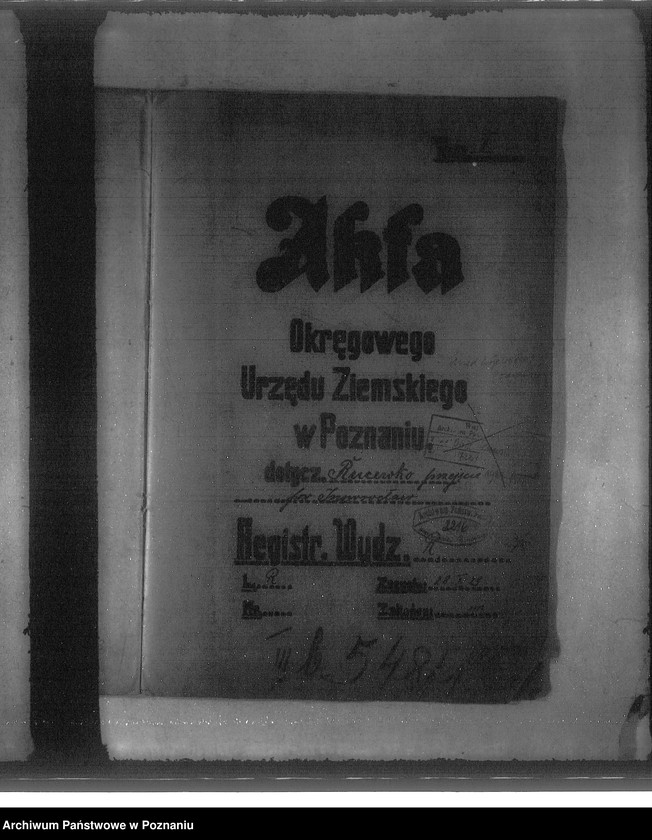 Obraz 4 z jednostki "Przejęcie majątku Rucewko powiat inowrocławski"