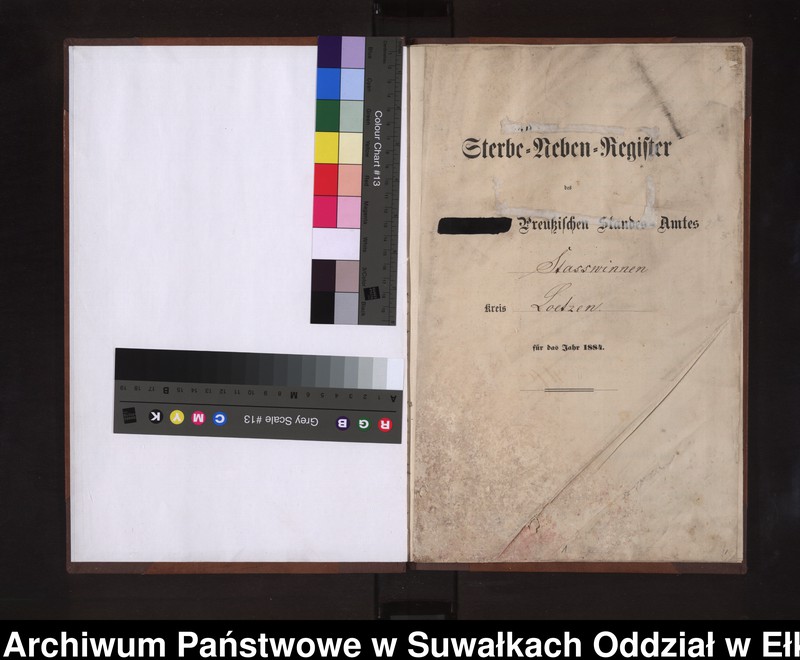 image.from.unit.number "Sterbe-Neben-Register des Preussischen Standes-Amtes Stasswinnen Kreis Loetzen"