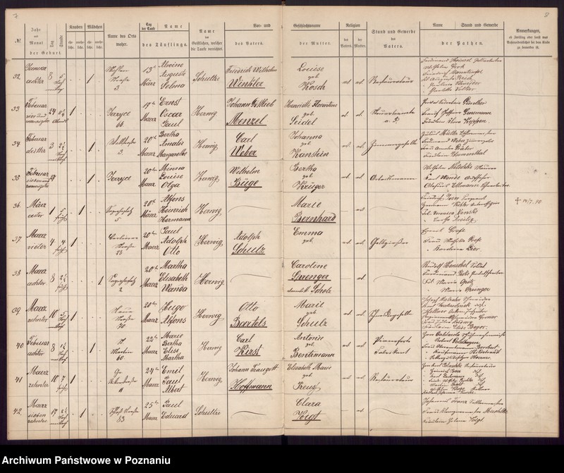 Obraz 6 z jednostki "[Akta urodzeń i chrztów, ślubów, zgonów]"