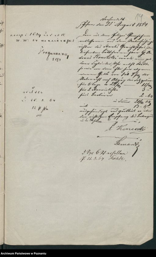 Obraz 16 z jednostki "A. betr. Andreas Koniecki, Böttchermeister"