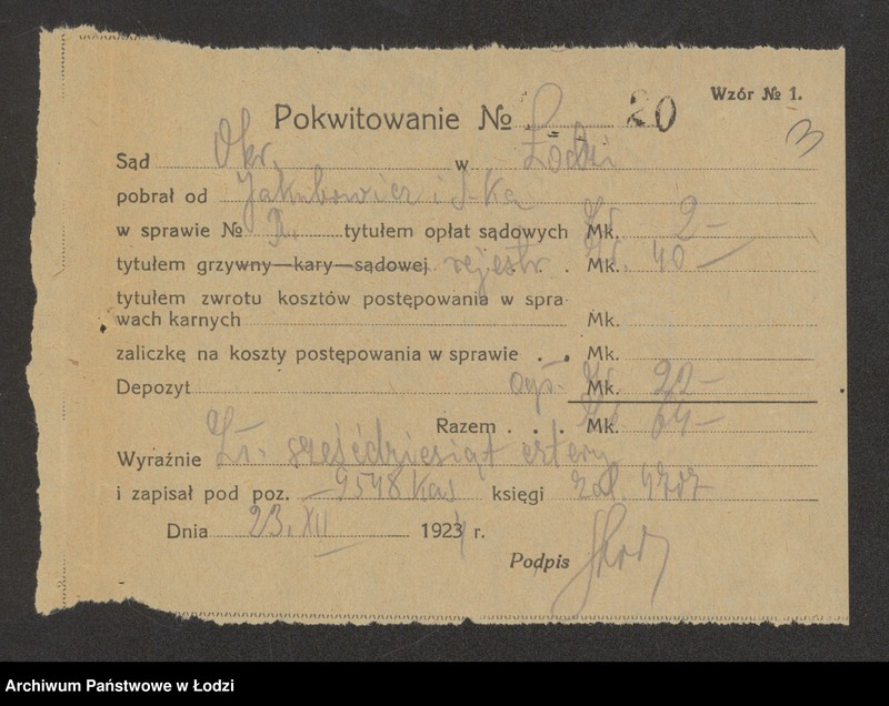 Obraz 5 z jednostki "Manuel Jakubowicz i S-ka – skład krawiecki i sprzedaż gotowych ubrań"