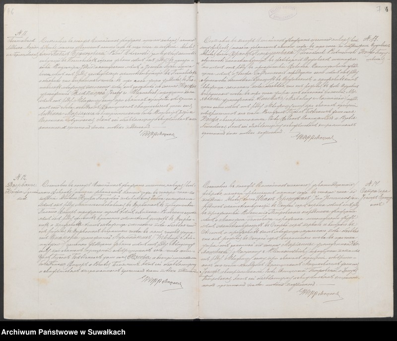 image.from.unit.number "Dublikat aktov graždanskago sostojanija o rodivšichsja, brakosočetavšichsja i umieršich Prichoda Vižajnskago v 1905 g."