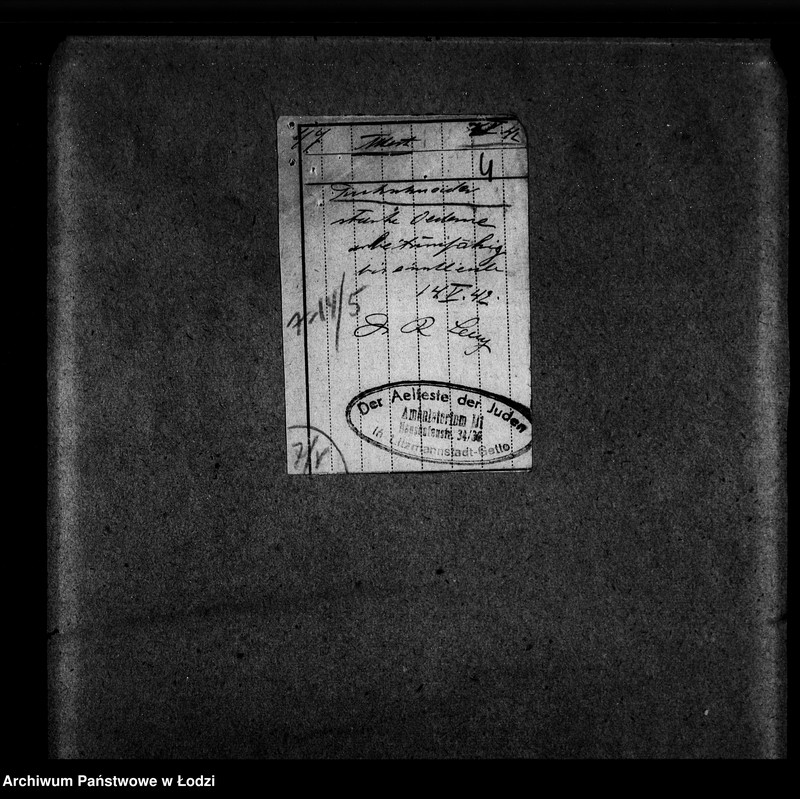 Obraz 7 z jednostki "Elektrische Strassenbahn [Zasiłki chorobowe dla pracowników wydziału, zaświadczenia lekarskie, listy pracowników]"