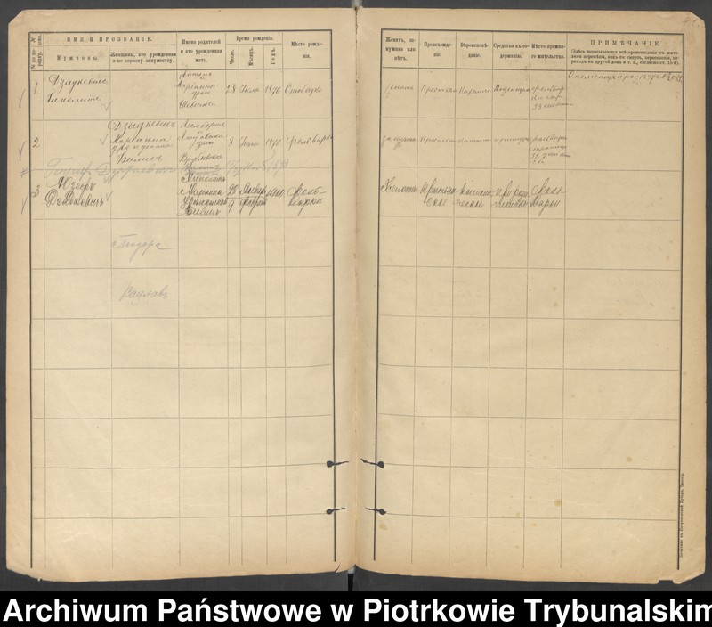 Obraz 17 z jednostki "[Księga ludności stałej wsi: Folwarki, Podborowe, Podcerkowizna, Klekowiec, Sucha Wieś]"