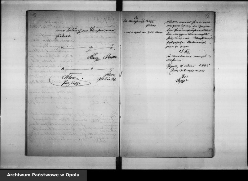 Obraz 18 z jednostki "Acta des Magistrats zu Oppeln betreffend die Anstellung eines Thurmwächters und Hauswarts"