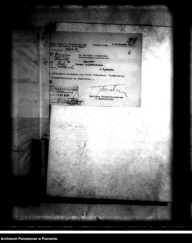 Obraz 10 z jednostki "/Klasyfikacja gruntów państwowych w powiecie obornickim - Murowana Goślina, Gościejewo, Długa Goślina/"