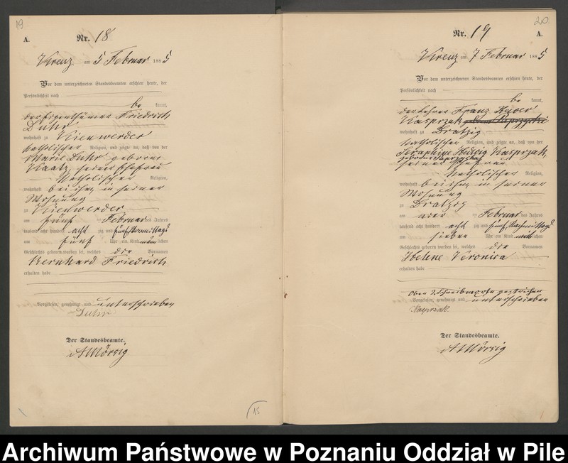 Obraz 13 z jednostki "Księga urodzeń"
