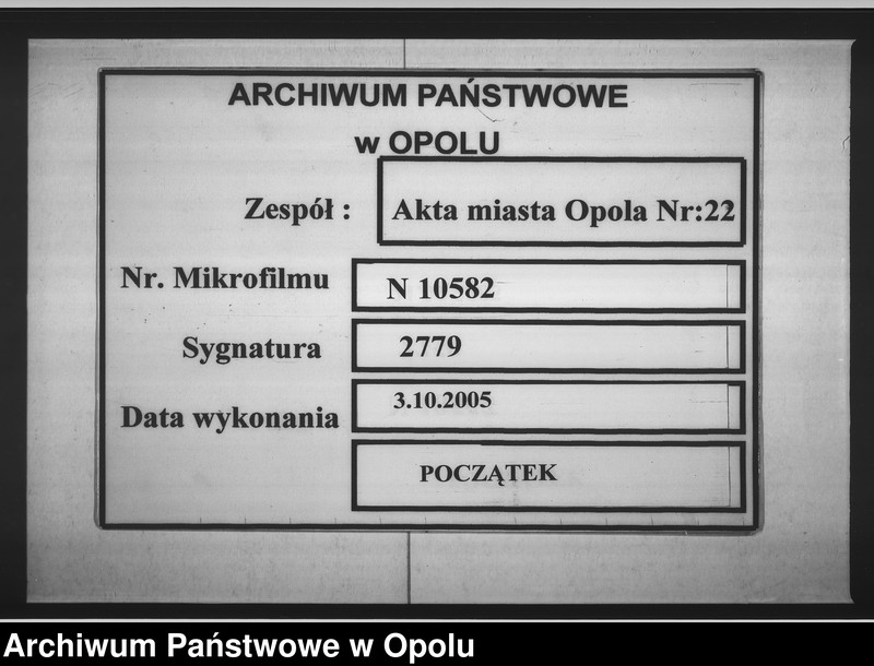 Obraz 1 z jednostki "Acta des Magistrats zu Oppeln betreffend: verunglückte Personen in der Oder und deren Rettung, so wie die Rettung der vom Kohlendampf Erstickten und aus Feuers Gefahren de Anno 1847"