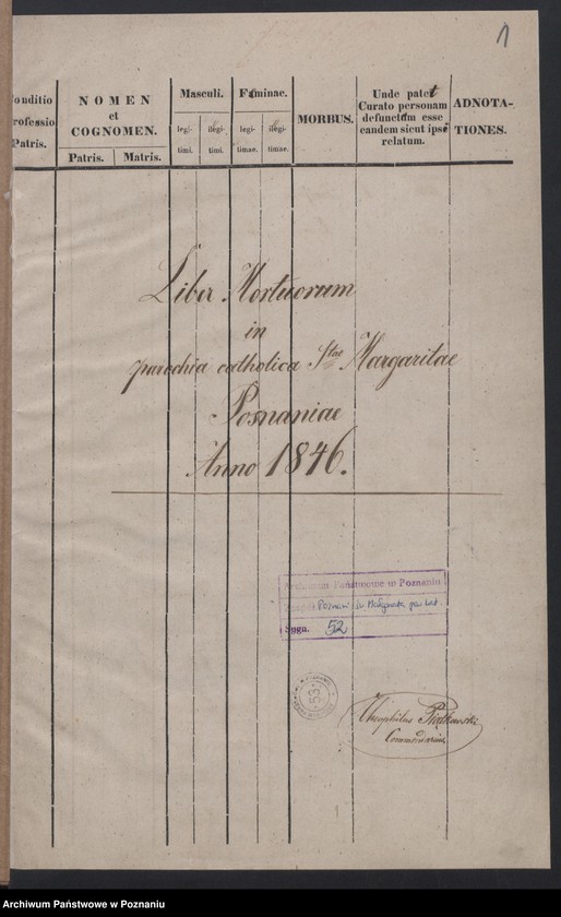 Obraz 3 z jednostki "Księga zgonów"