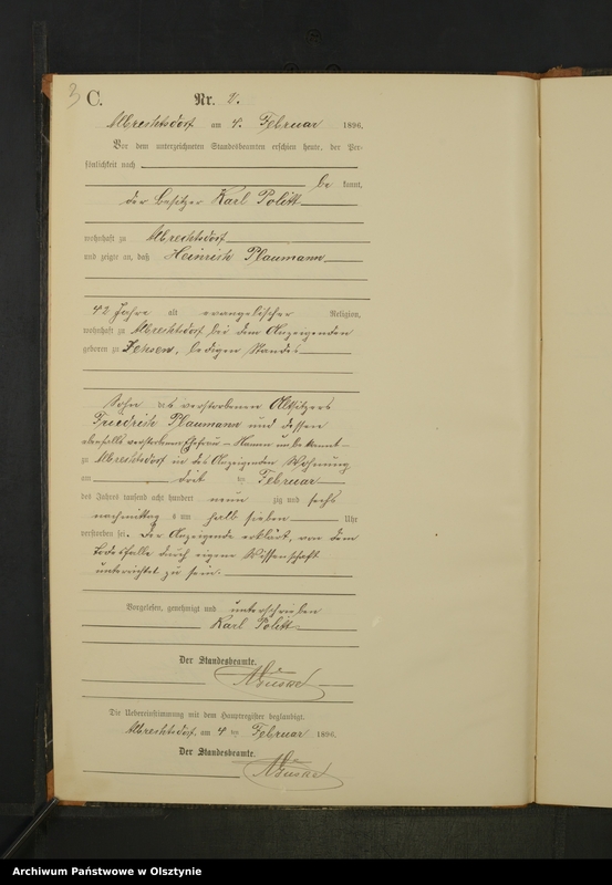 image.from.unit.number "Sterbe-Neben-Register Nr 1 - 23"