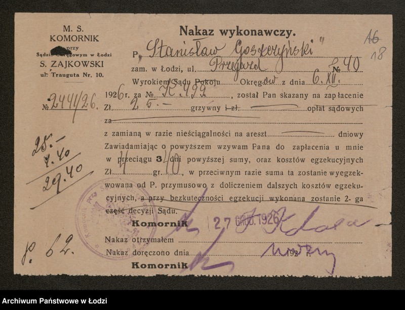 Obraz 20 z jednostki "Stanisław Goszczyński- przedstawicielstwo budowlane"