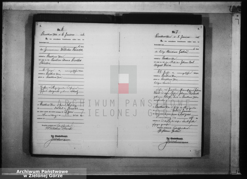 Obraz 8 z jednostki "[Księga aktów zgonów rok 1892 od nr 1 do nr 133]"